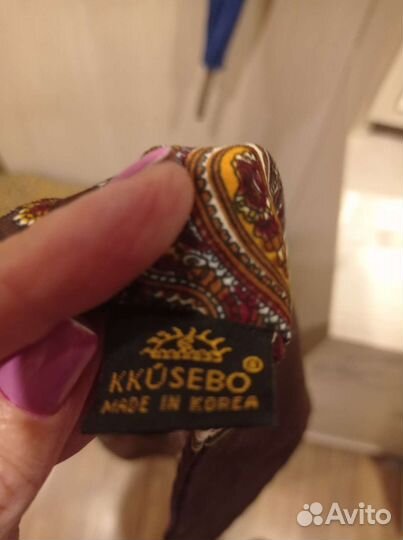 Шелковый шарф мужской