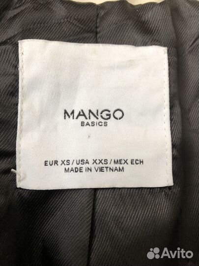 Тренч женский mango