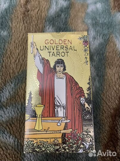 Карты taro золотые новые
