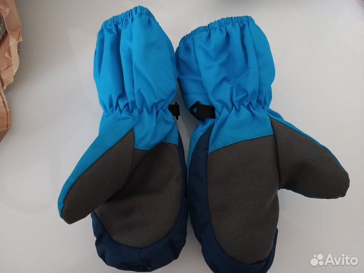 Варежки зимние детские на мальчика 1-2 года