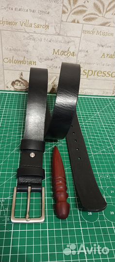 Ремень кожаный
