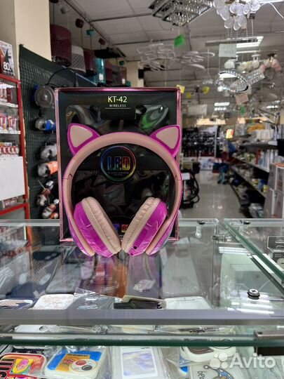 Наушники с котиками