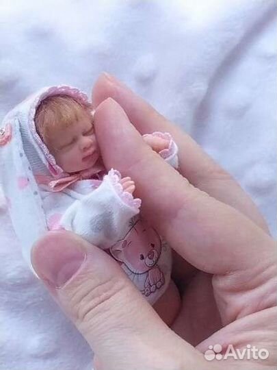 Кукла реборн мини Фанюшка