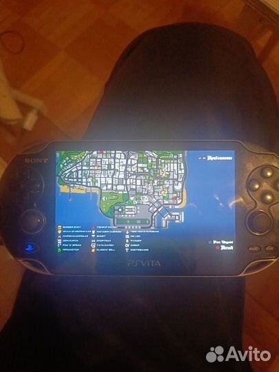 Игровая приставка PsVita oled, прошитая