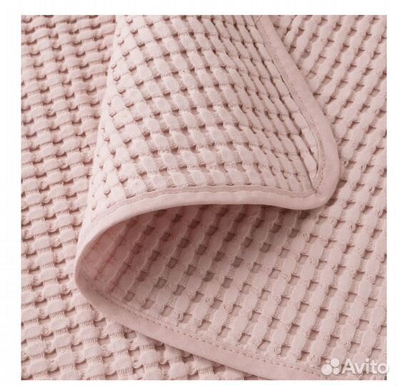 Покрывало IKEA vareld 150x250 розовое