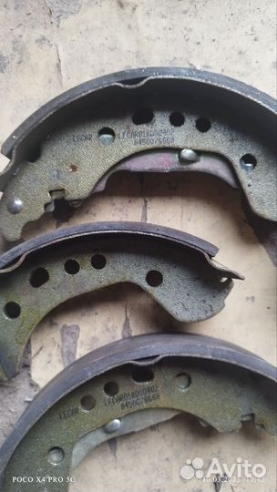 Тормозные колодки для барабана Лада Веста