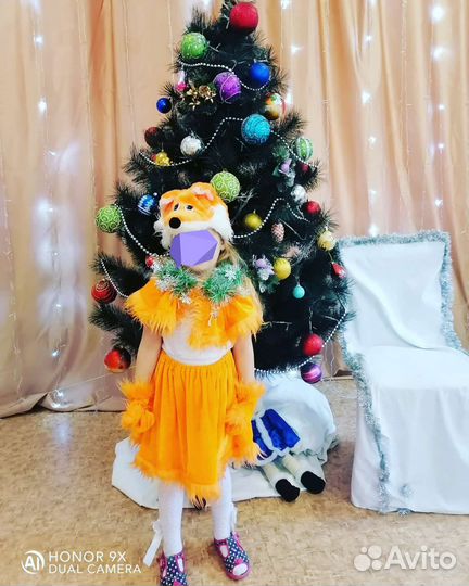 Новогодний Костюм лисички