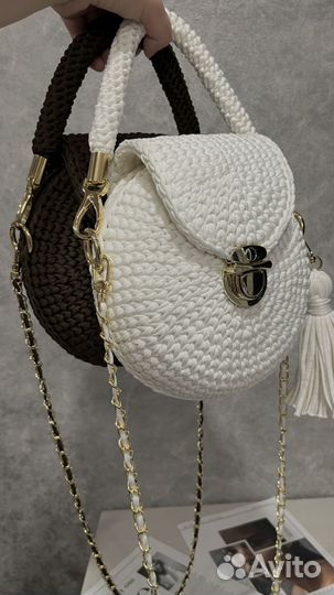 Сумка женская ручная работа вязанная