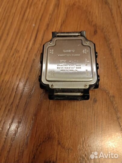 Кварц Casio Vintage W 110 3074 Vibration Alarm