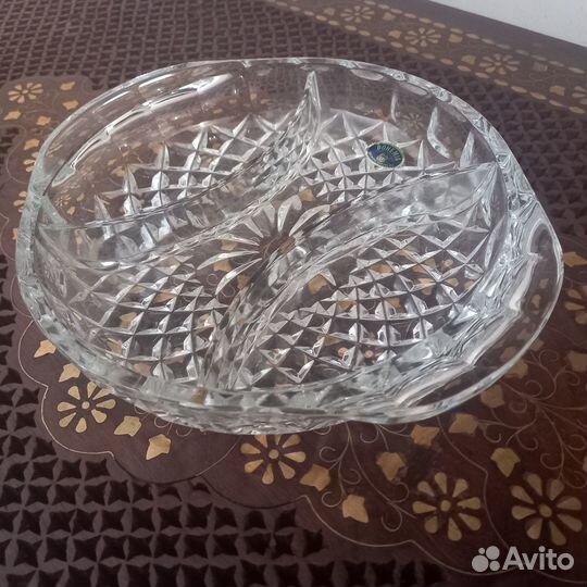 Менажница, хрусталь, Bohemia