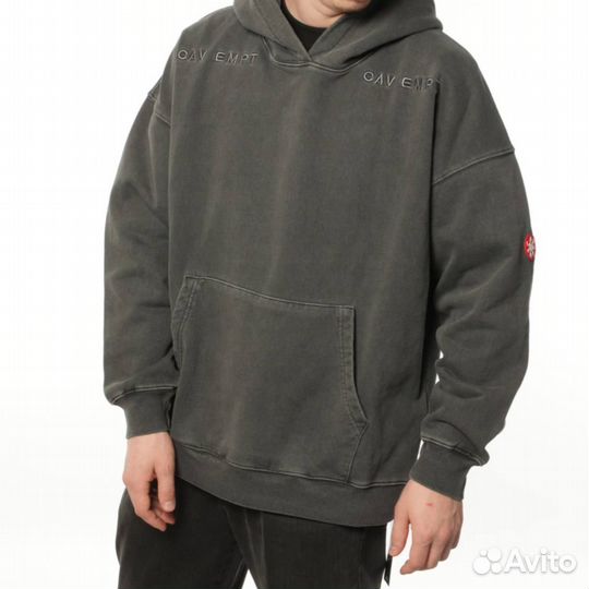Худи cav empt №8 серое