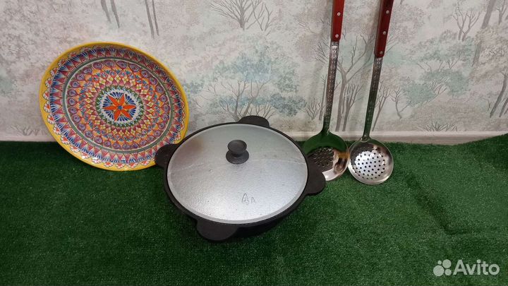 Казан чугунный 4 литра