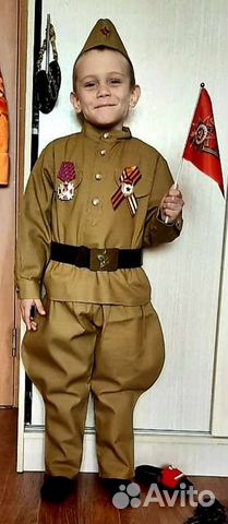 Детский военный костюм для мальчика