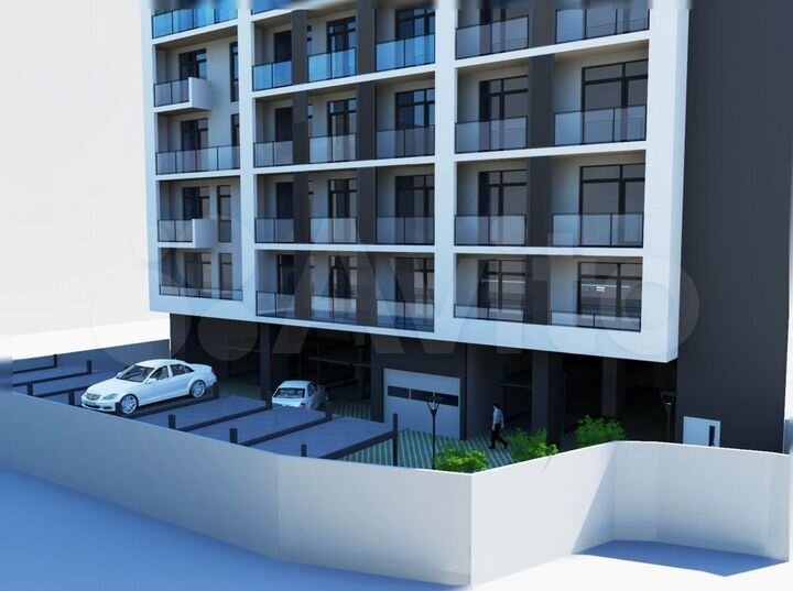 Квартира-студия, 39,3 м² (Грузия)