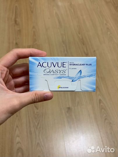 Контактные линзы acuvue oasys