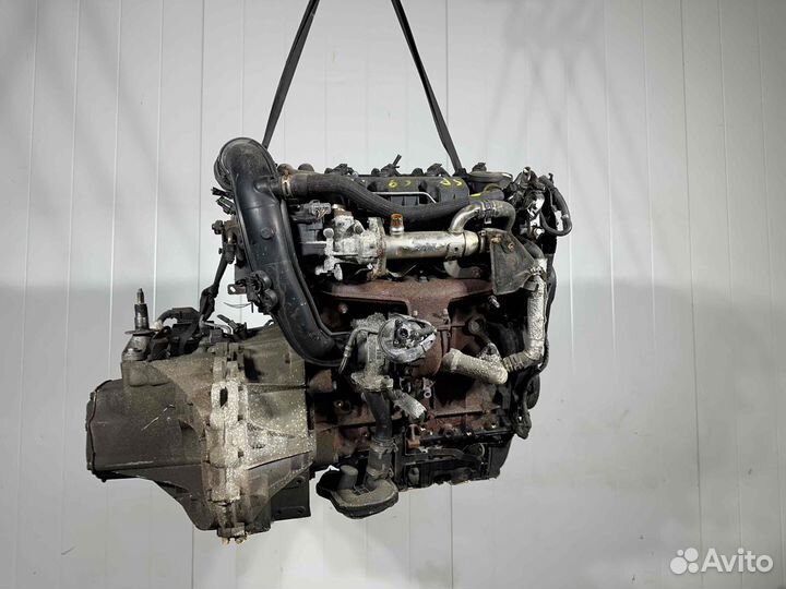 Двигатель контрактный Citroen C4 Picasso DW10bted4 (RHJ)