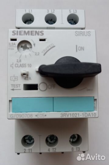 Автомат защиты двигателя Siemens