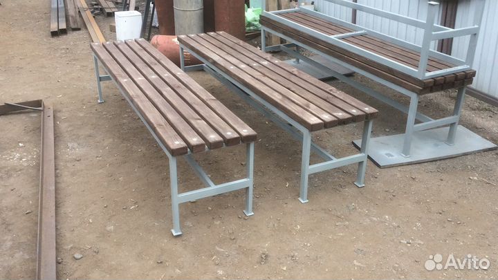 Скамейка без спинки