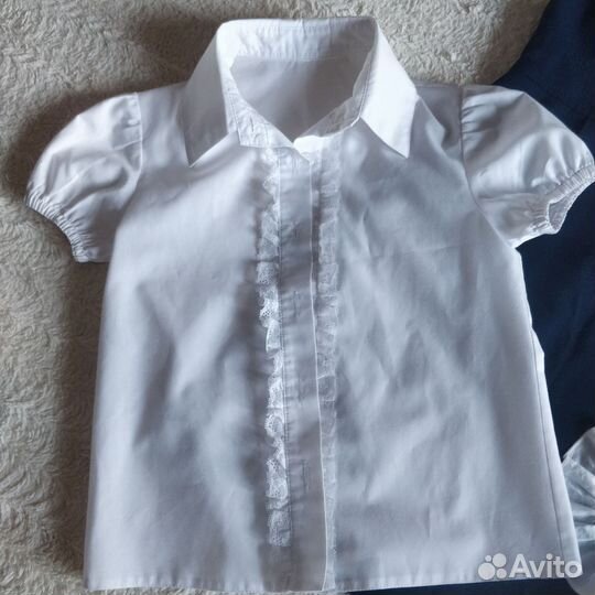 Школьная форма, блузка и сарафан, р. 116-122