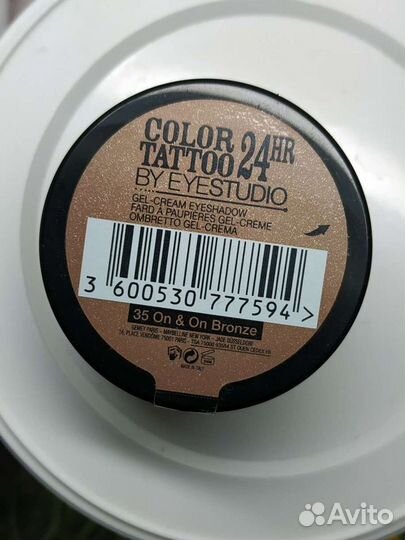 Тени-тату Maybelline New York