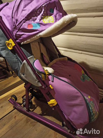 Санки коляска ника