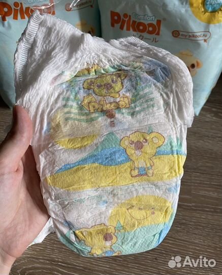 Подгузники японские трусики pikool comfort 4 xl