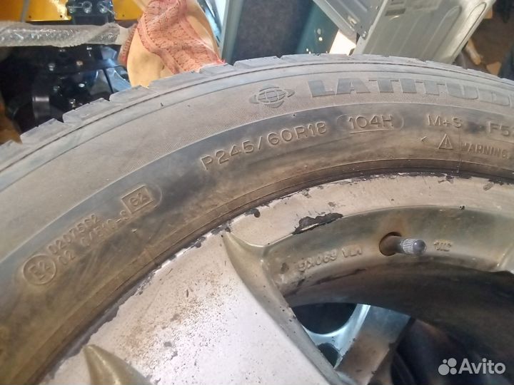 Резина на дисках r18