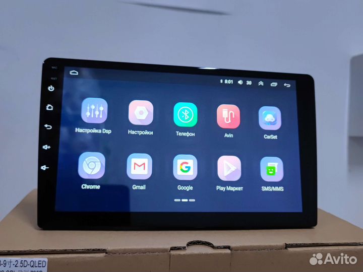Магнитола CarAudio 5760B,2/32,qled,4G,9 дюймов