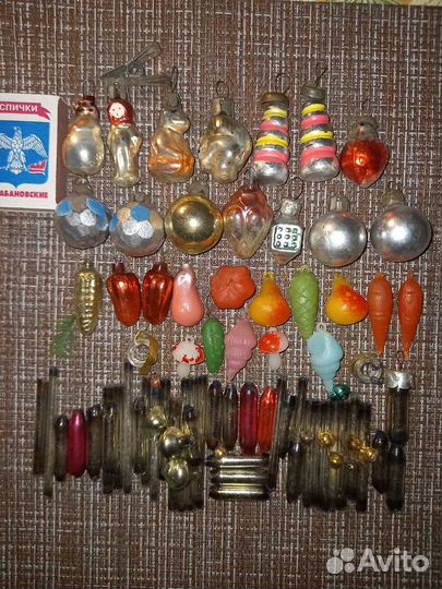 Елочные игрушки СССР малютка