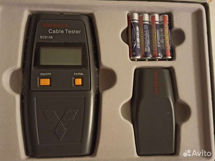 Тестер кабелей sc6106