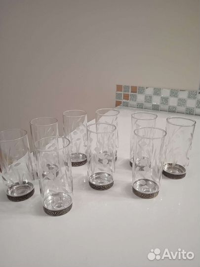 Стопки, рюмки хрустальные СССР