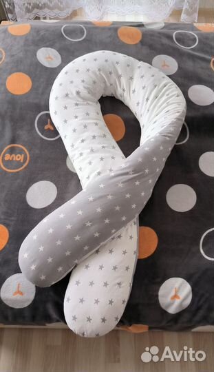 Подушка для беременных и кормящих, 90х150