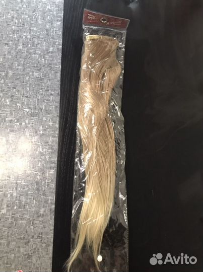 Накладные пряди на заколках новые