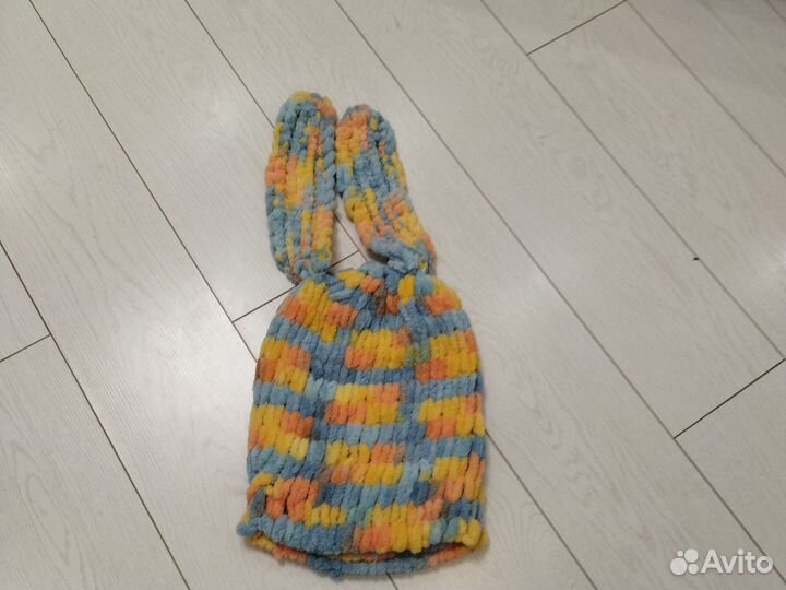 Балаклава детская с ушами