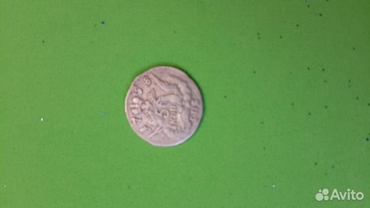 5 копеек 1758 года(облачник)