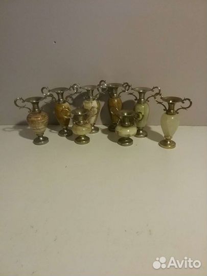 Подсвечники из оникса