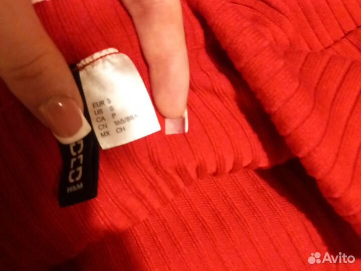 Кофта с открытыми плечами h&m 40