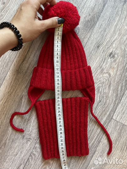 Комплект шапка и шарф