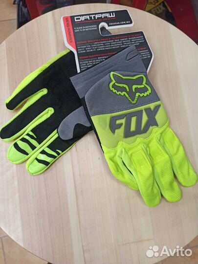 Перчатки Fox мото вело кросс