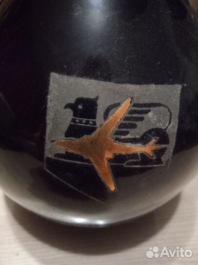 Кувшин фарфор Самолет Тбилиси СССР