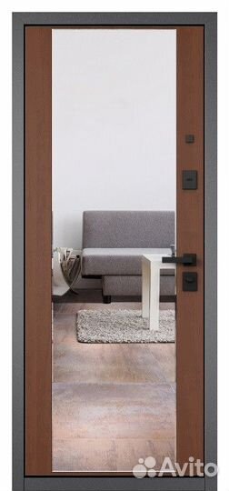 Дверь с зеркалом