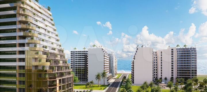 Квартира-студия, 40 м² (Грузия)
