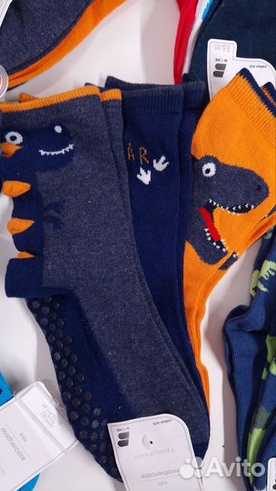 Новые носки mothercare 30-36 размер для мальчика