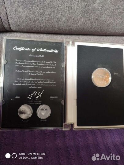 Коллекционная монета Евровидение 2011 (Eurovision