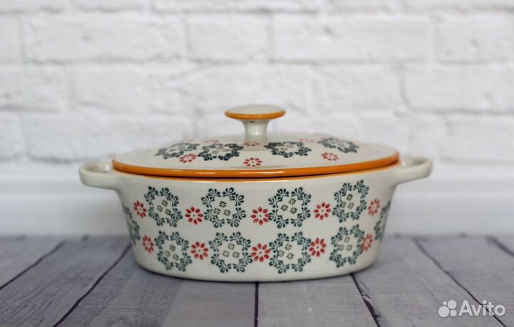 Кастрюля керамическая