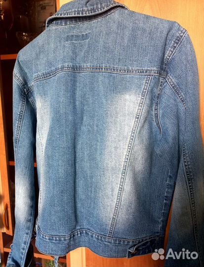 Джинсовая куртка женская 50 размер