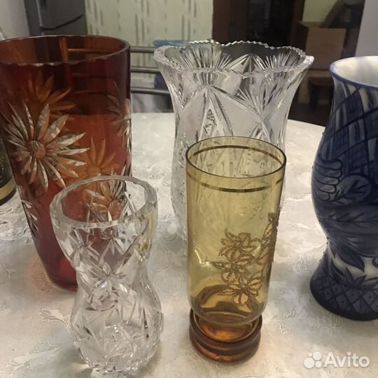 Вазы для цветов советского периода