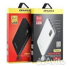 Портативный акб Awei P56K (30000mAh/3USB)