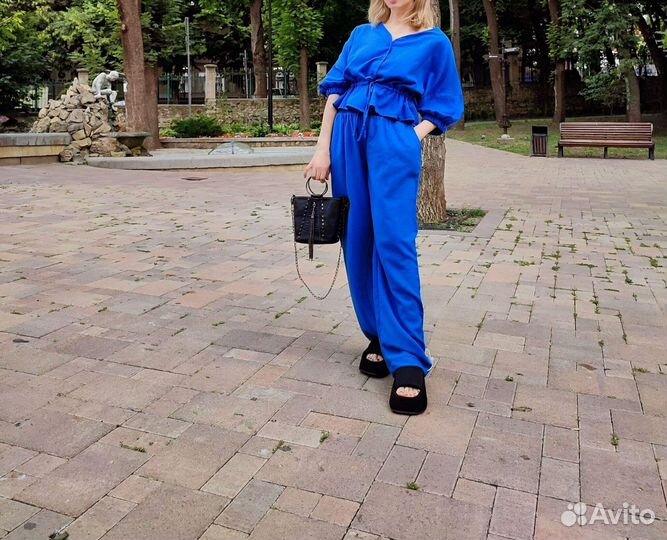 Костюм лён 100%, летний Турция