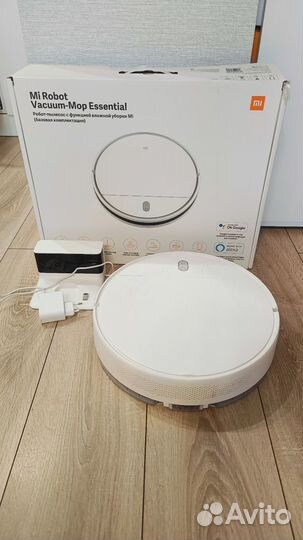 Робот пылесос xiaomi mi robot vacuum mop essential